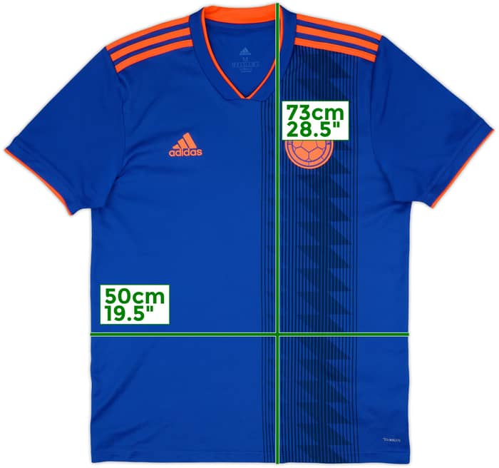 2018-19 Colombia Away Shirt - 10/10 - (M)