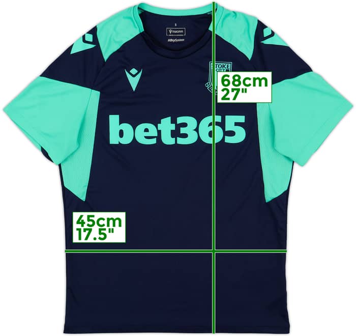 2019-20 Stoke City Macron Training Shirt - 7/10 - (S)