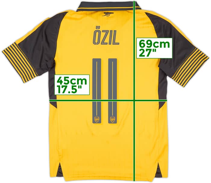2016-17 Arsenal Away Shirt Ozil #11 - 8/10 - (S)