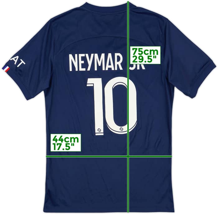 2022-23 Paris Saint-Germain Home Shirt Neymar Jr #10 - 8/10 - (S)