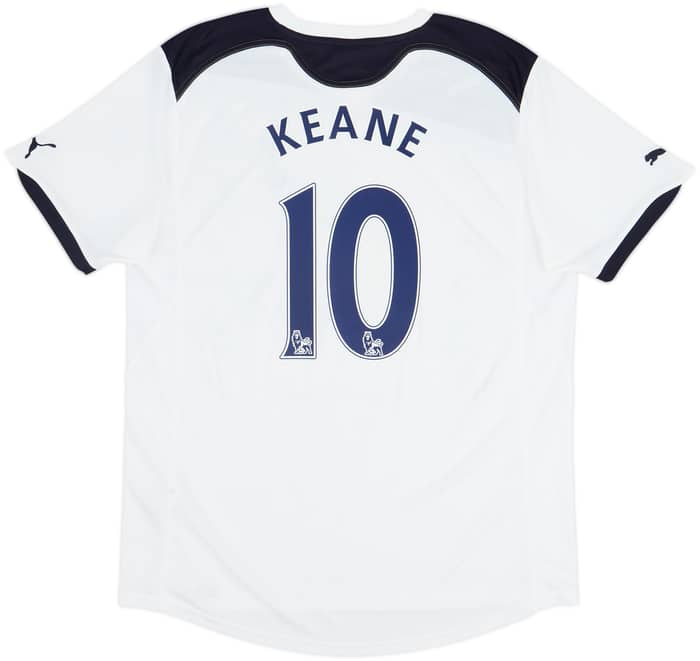 2010-11 Tottenham Home Shirt Keane #10 - 9/10 - (L)