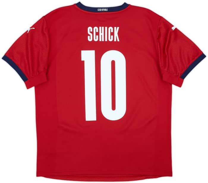 2020-22 Czech Republic Home Shirt Schick #10 - 10/10 - (L)