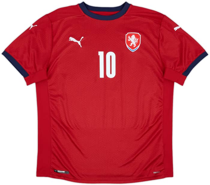 2020-22 Czech Republic Home Shirt Schick #10 - 10/10 - (L)