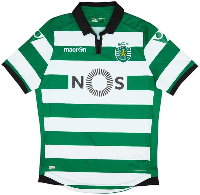 2016-17 Sporting CP Home Shirt - 6/10 - (XXL)