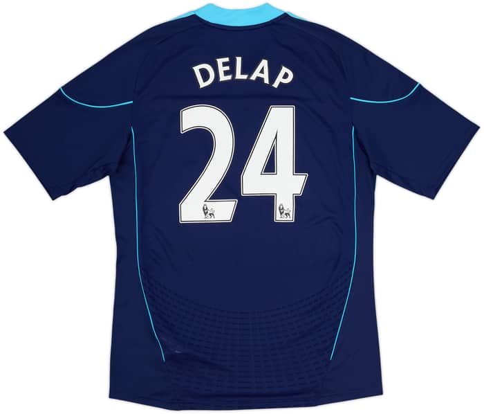 2010-12 Stoke City Away Shirt Delap #24 - 9/10 - (L)