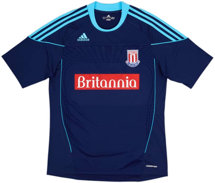 2010-12 Stoke City Away Shirt Delap #24 - 9/10 - (L)