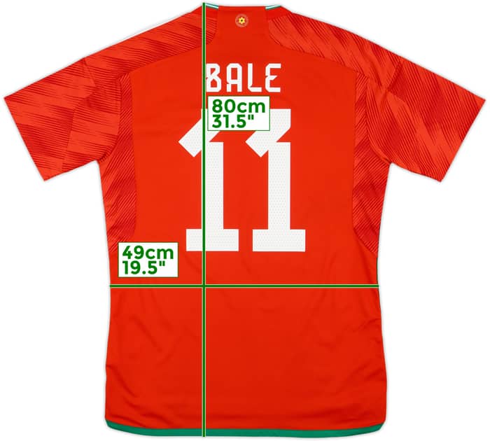 2022-24 Wales Home Shirt Bale #11 - 10/10 - (M)