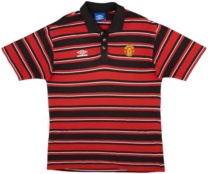 1998-99 Manchester United Umbro Polo Shirt - 5/10 - (XXL)