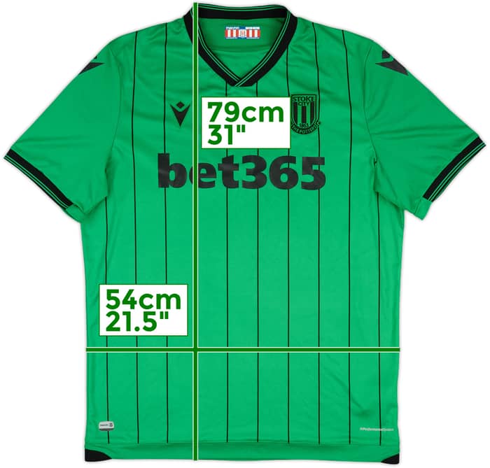 2021-22 Stoke City Away Shirt - 7/10 - (XL)