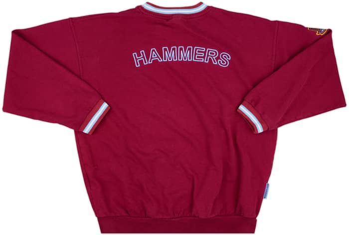 1999-01 West Ham Fila Sweat Top - 8/10 - (XL)