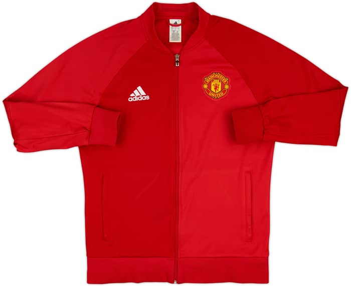 2016-17 Manchester United adidas Track Jacket - 8/10 - (L)