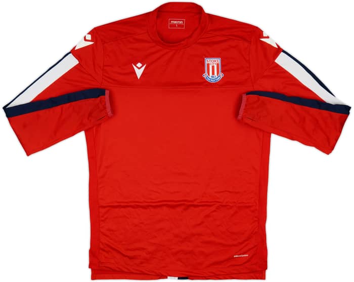 2019-20 Stoke City Macron Sweat Top - 8/10 - (L)