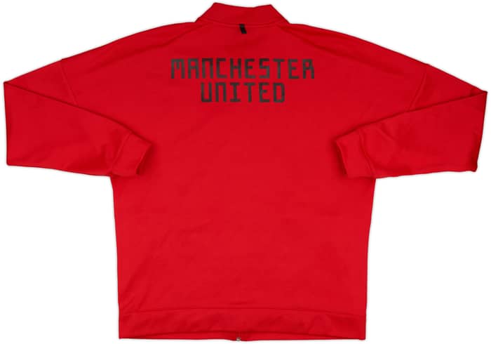 2018-19 Manchester United adidas Track Jacket - 10/10 - (L)