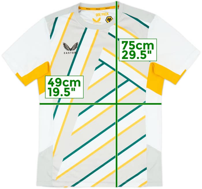2021-22 Wolves Castore Training Shirt - 10/10 - (M)