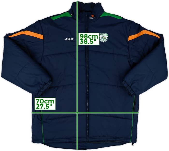 2006-08 Ireland Umbro Padded Bench Coat - 10/10 - (XL)