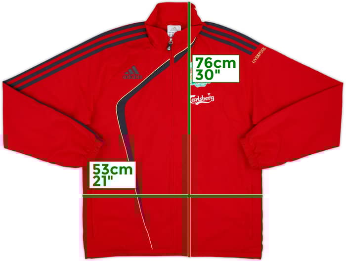 2009-10 Liverpool adidas Track Jacket - 8/10 - (S/M)