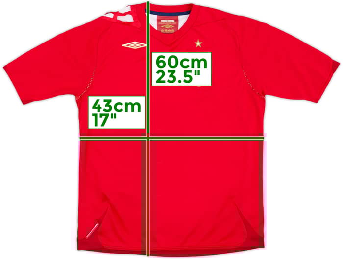 2006-08 England Away Shirt - 6/10 - (L.Boys)