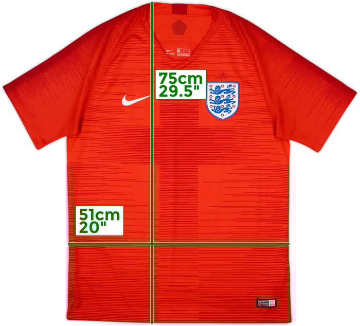 2018-19 England Away Shirt - 7/10 - (M)