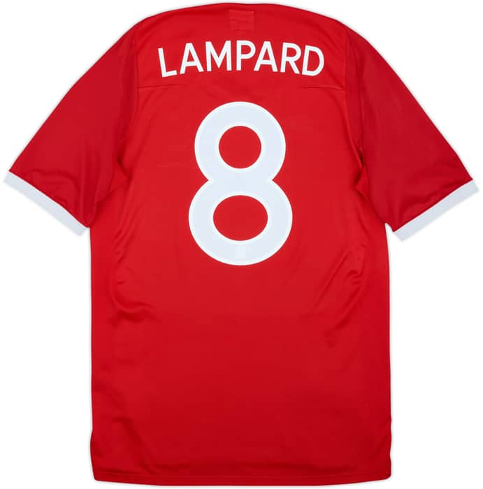 2010-11 England Away Shirt Lampard #8 - 9/10 - (M)