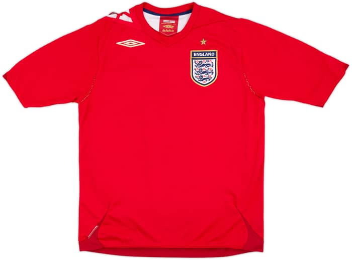 2006-08 England Away Shirt #3 - 9/10 - (M)