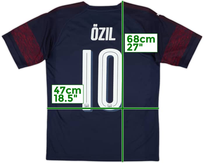 2018-19 Arsenal Away Shirt Ozil #10 - 10/10 - (S)