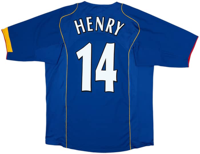 2004-06 Arsenal Camiseta Visitante Henry #14 - 10/10 - (L)