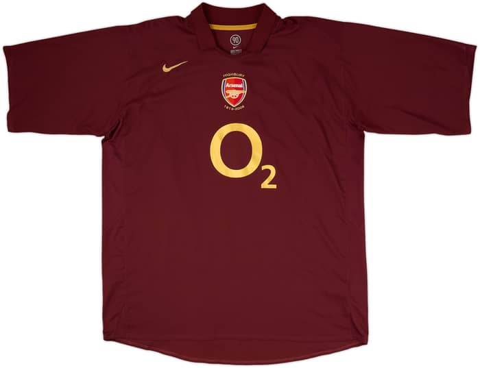 2005-06 Arsenal Home Shirt Henry #14 - 8/10 - (3XL)