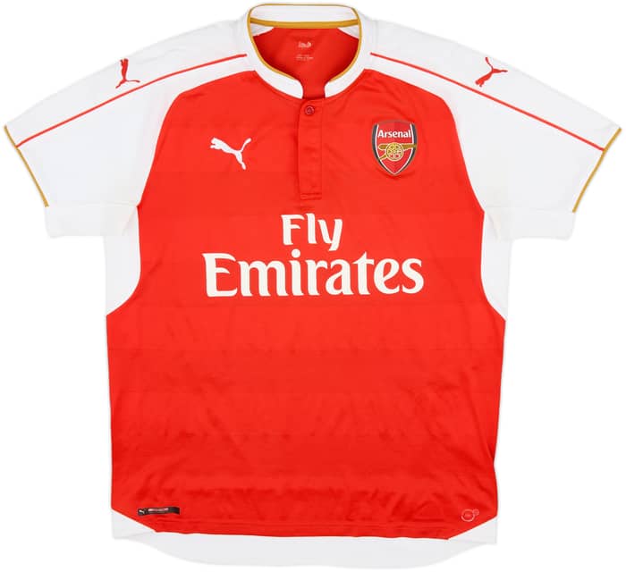 2015-16 Arsenal Home Shirt S.Cazorla #19 - 8/10 - (M)