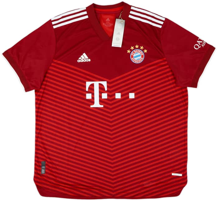 2021-22 Bayern Munich Authentic Home Shirt Muller #25 (XXL)