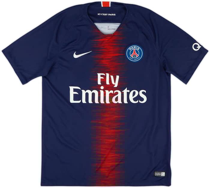 2018-19 Paris Saint-Germain Home Shirt DiMaria #11 - 8/10 - (M)