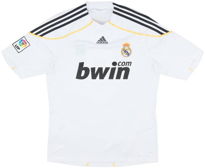 2009-10 Real Madrid Home Shirt Ronaldo #9 - 7/10 - (M)
