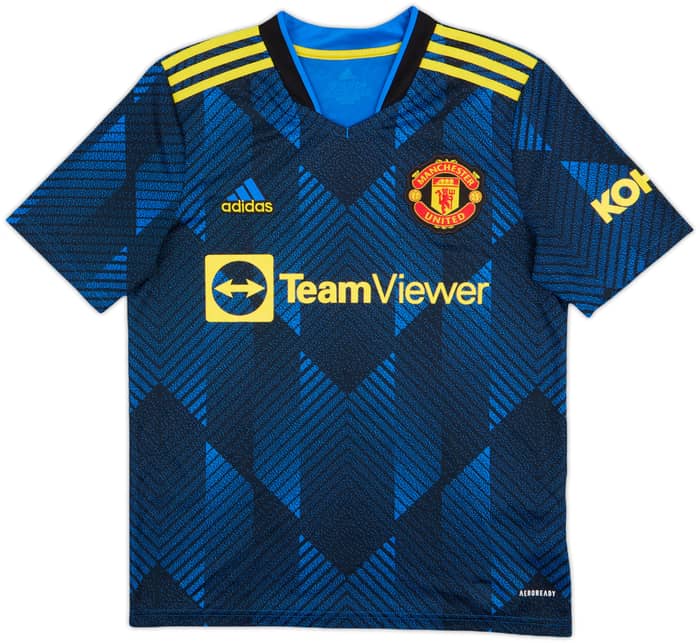 2021-22 Manchester United Third Shirt Ronaldo #7 - 7/10 - (L.Boys)