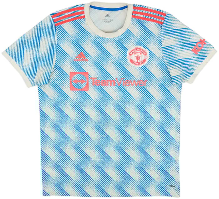 2021-22 Manchester United Away Shirt - 5/10 - (L)