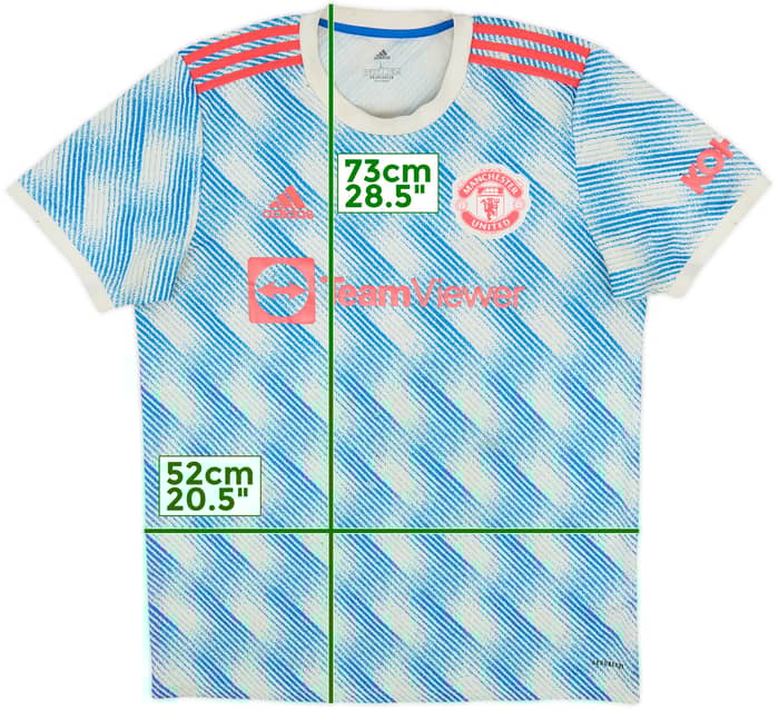 2021-22 Manchester United Away Shirt - 5/10 - (L)