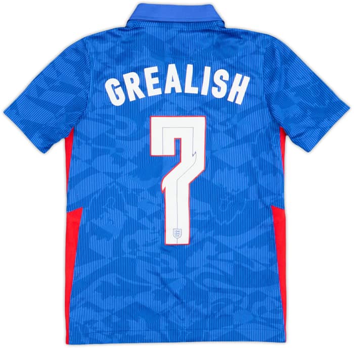 2020-21 England Away Shirt Grealish #7 - 6/10 - (6-7 Years)