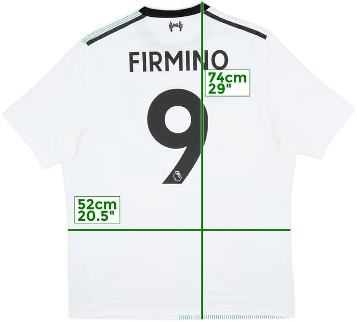 2017-18 Liverpool Away Shirt Firmino #9 - 8/10 - (L)