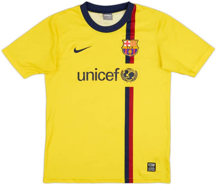 2008-10 Barcelona Away Shirt Xavi #6 - 5/10 - (L.Boys)