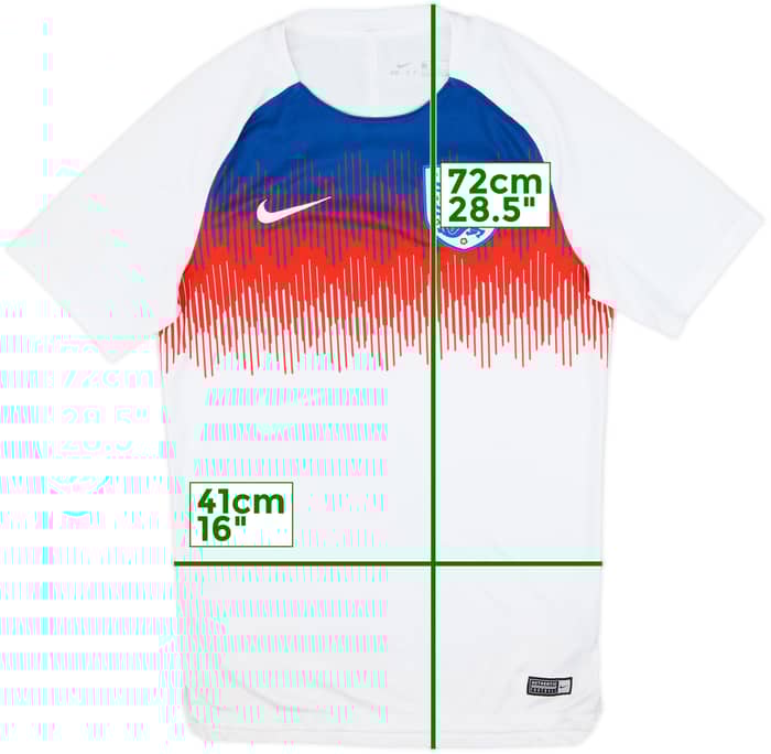2018-20 England Nike Training Shirt - 6/10 - (S)