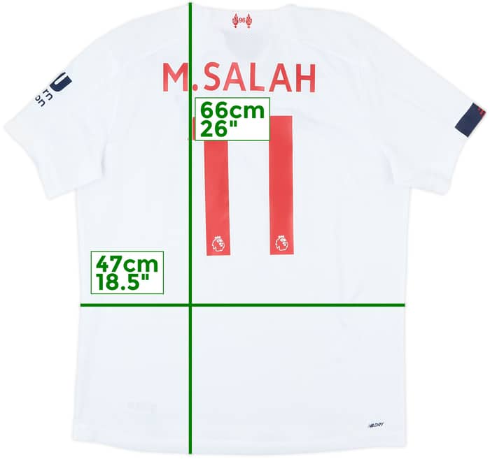 2019-20 Liverpool Away Shirt M.Salah #11 - 7/10 - (L)