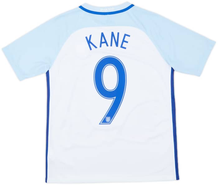 2016-17 England Home Shirt Kane #9 - 9/10 - (XL.Boys)