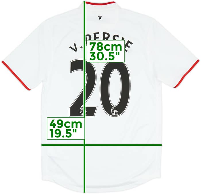 2012-14 Manchester United Away Shirt v.Persie #20 - 8/10 - (S)