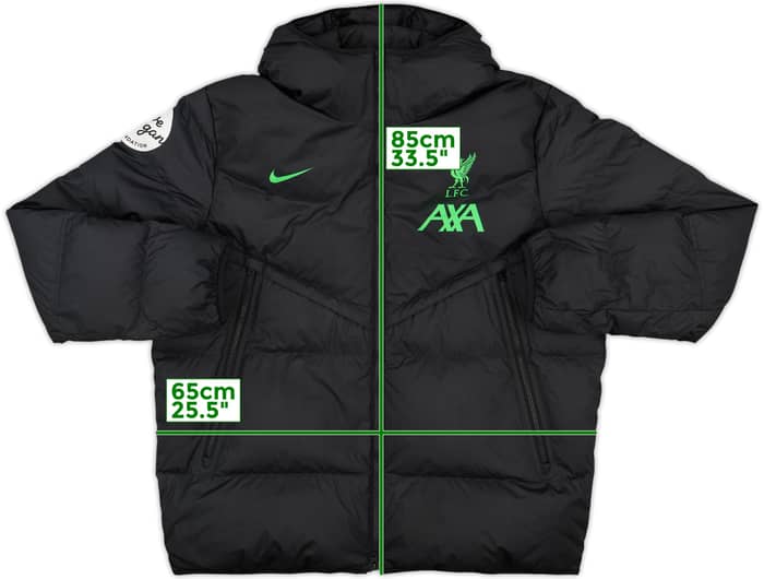 2023-24 Liverpool Foundation Nike Padded Bench Coat - 8/10 - (XL)