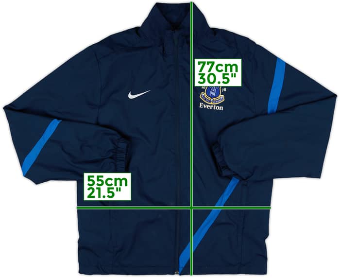 2012-13 Everton Nike Track Jacket - 7/10 - (M)