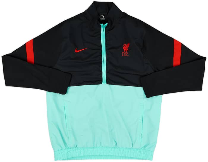 2020-21 Liverpool Nike 1/2 Zip Drill Top - 9/10 - (M)