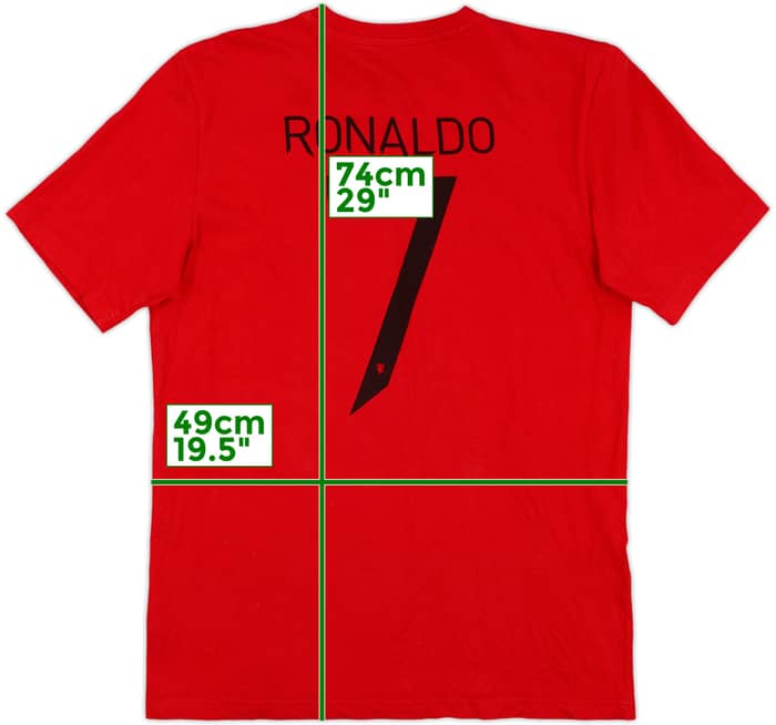 2022-23 Manchester United adidas Cotton Tee Ronaldo #7 - 10/10 - (S)