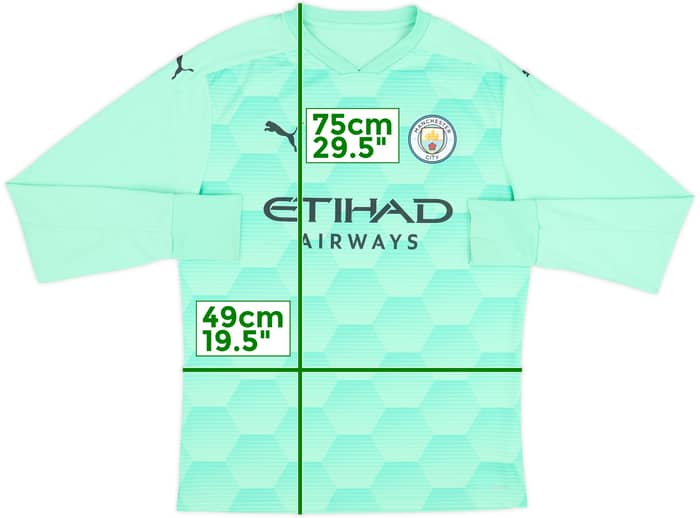 2020-21 Manchester City GK Shirt - 5/10 - (L)