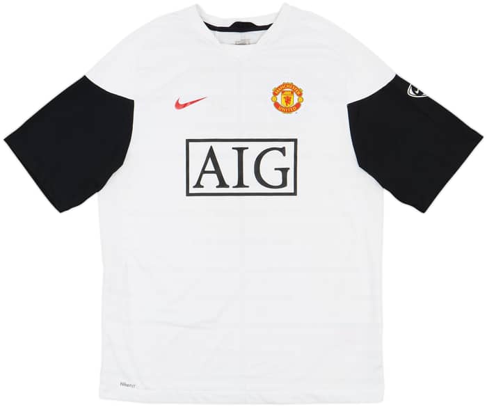 2009-10 Manchetser United Nike Training Shirt - 8/10 - (L)