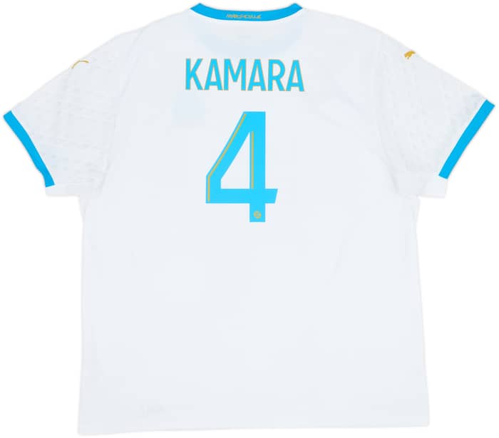 Camiseta de local del Olympique Marseille 2020-21 Kamara #4 - 10/10 - (XXL)