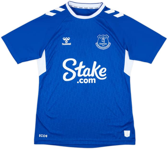 2022-23 Everton Home Shirt #20 - 8/10 - (M)