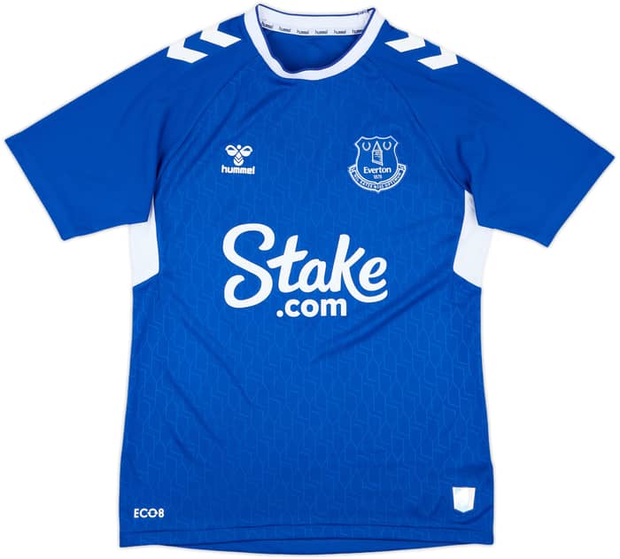 2022-23 Everton Home Shirt #19 - 8/10 - (M)